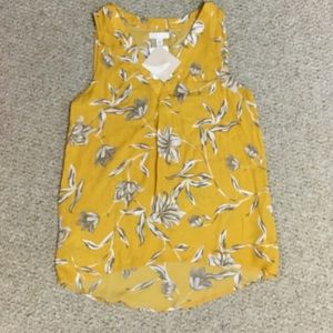 Brand new Floral sleeveless blouse with tag